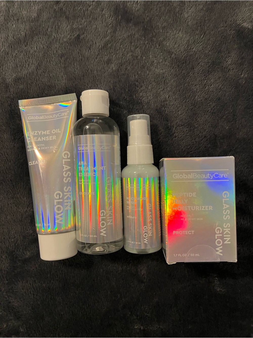 4 Global Beauty Care Glass Skin Glow Skincare Products New